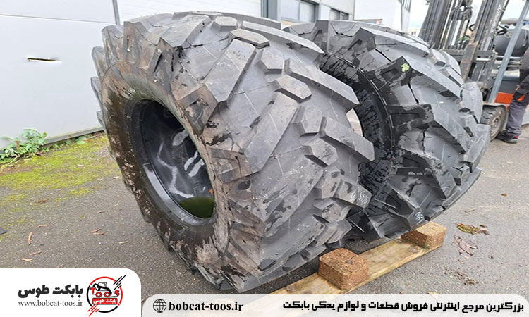 لاستیک ارزان مینی بیل