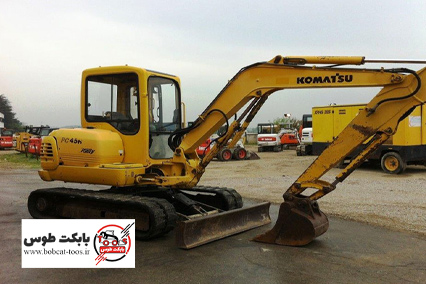 بررسی دوام بدنه و شاسی مینی بیل انواع شاسی مینی بیل